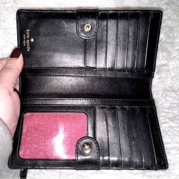 KATE SPADE PATENT LEATHER WALLET - Picture 6 of 7
